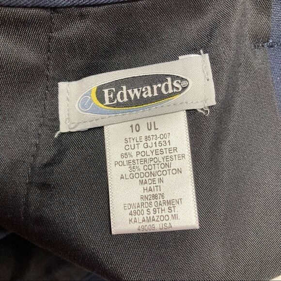 EDWARDS Tactical Style Pants Women’s Size 10 Blue New With Tags - Picture 7 of 9